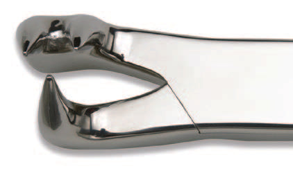 145-19" Left Three Prong Molar Forceps