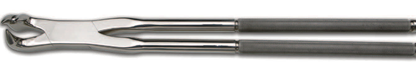 146-19" Right Three Prong Molar Forceps